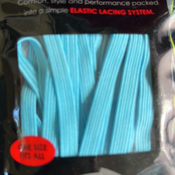 Xpand No Tie Shoelaces Redesigned Elastic Lacing System Bundle Gray&Blue 2pairs - Picture 7 of 8